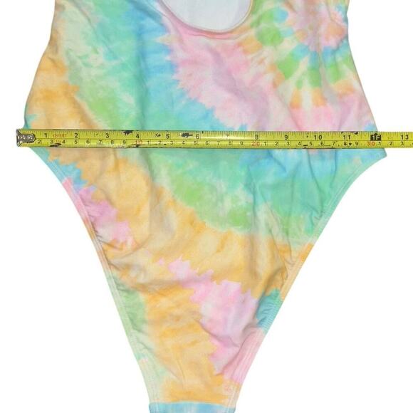 NWOT Stoney Clover Lane X Target Tie Dye Cheeky One Piece Swimsuit Women’s XS - Picture 4 of 11